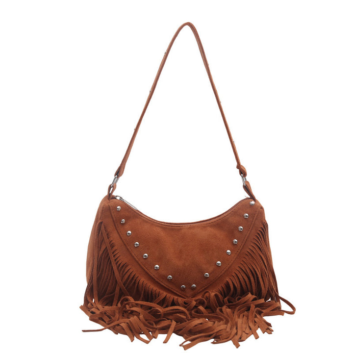 Bohemian Fringe Crossbody Handbag