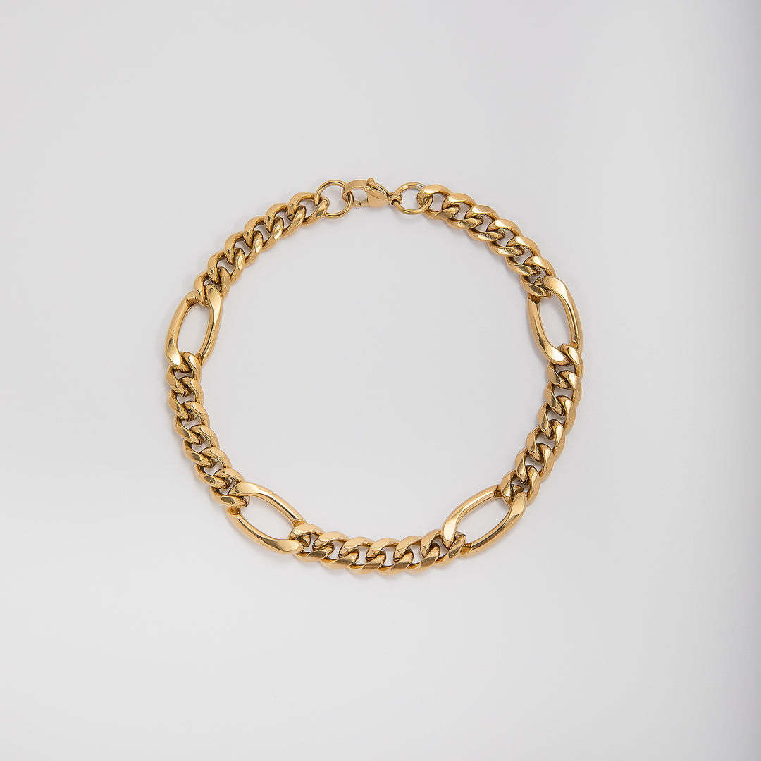 Chunky Interlocking Link Chain Necklace Bowlift