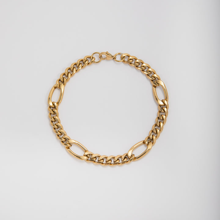 Chunky Interlocking Link Chain Necklace Bowlift