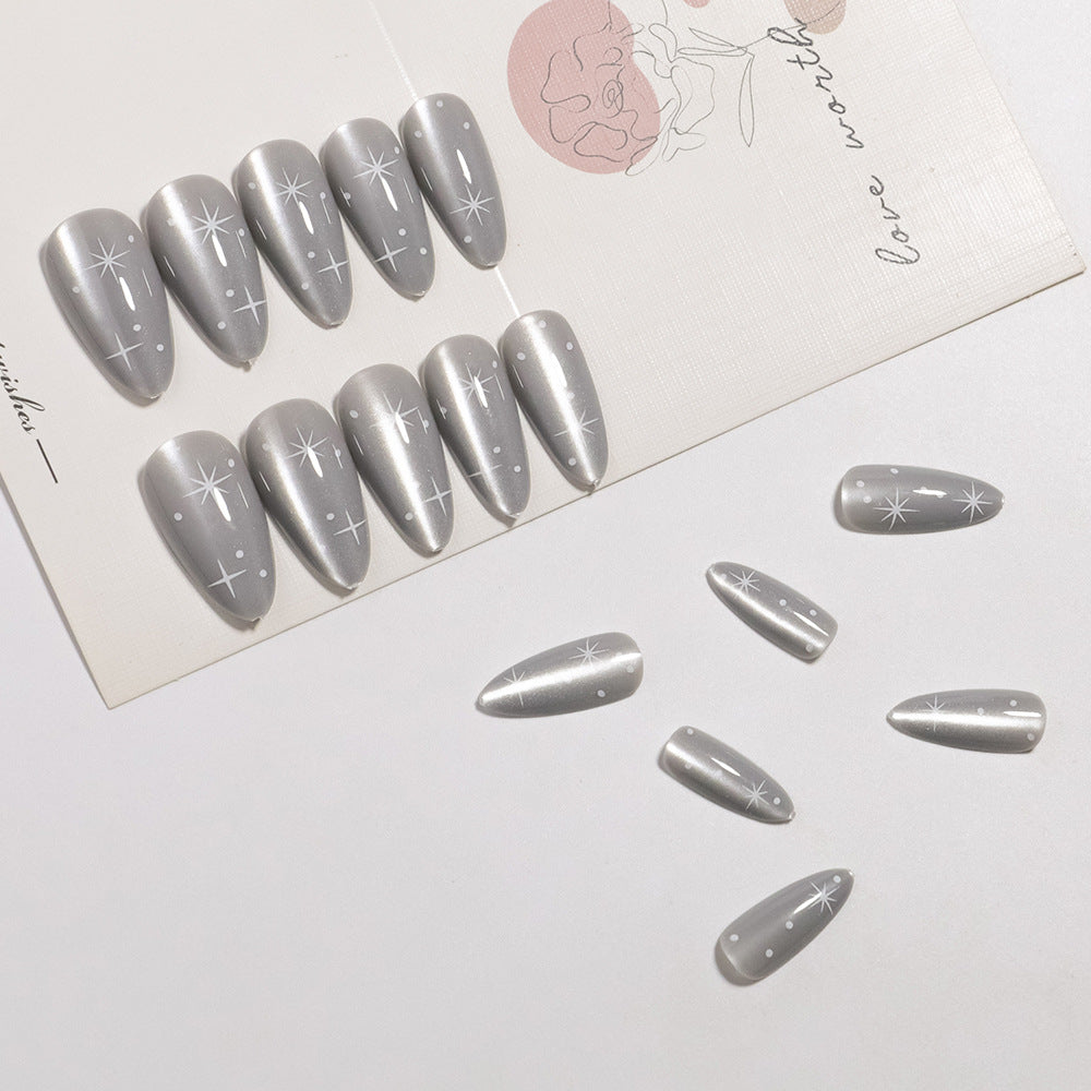 Premium Metallic Press-On Nail Tips Bowlift