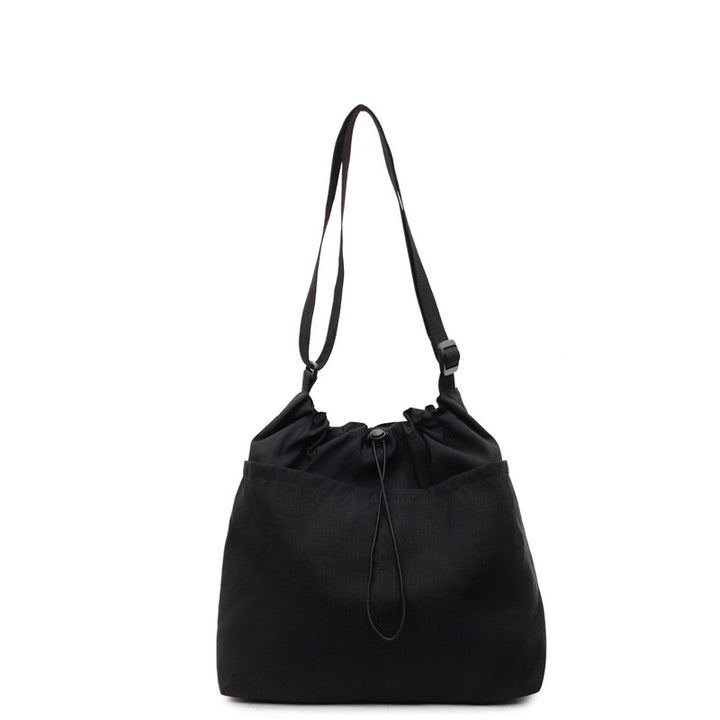 Adjustable Drawstring Shoulder Bag Bowlift