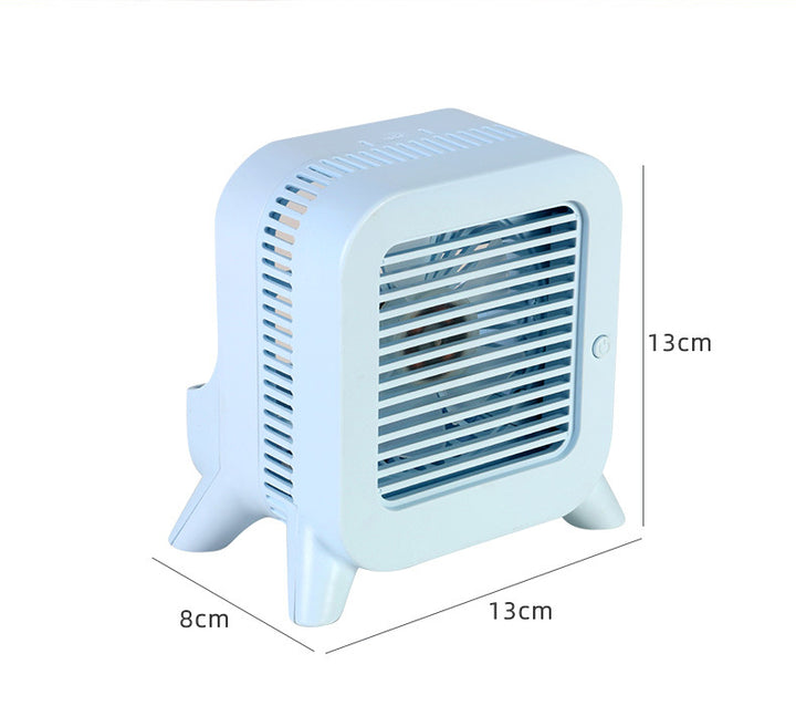 Women's compact table fan with quiet operation and ergonomic design Bowlift