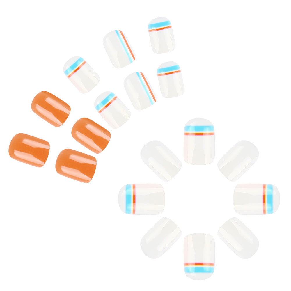 Trendy Geometric Nail Art Set Bowlift