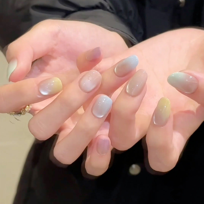 Ombre Gel Nail Art Tips Bowlift