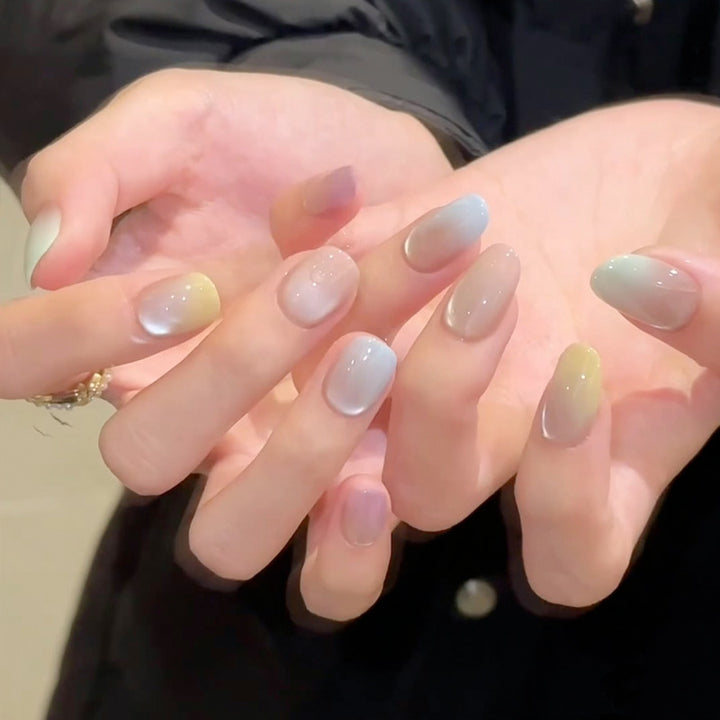 Ombre Gel Nail Art Tips Bowlift
