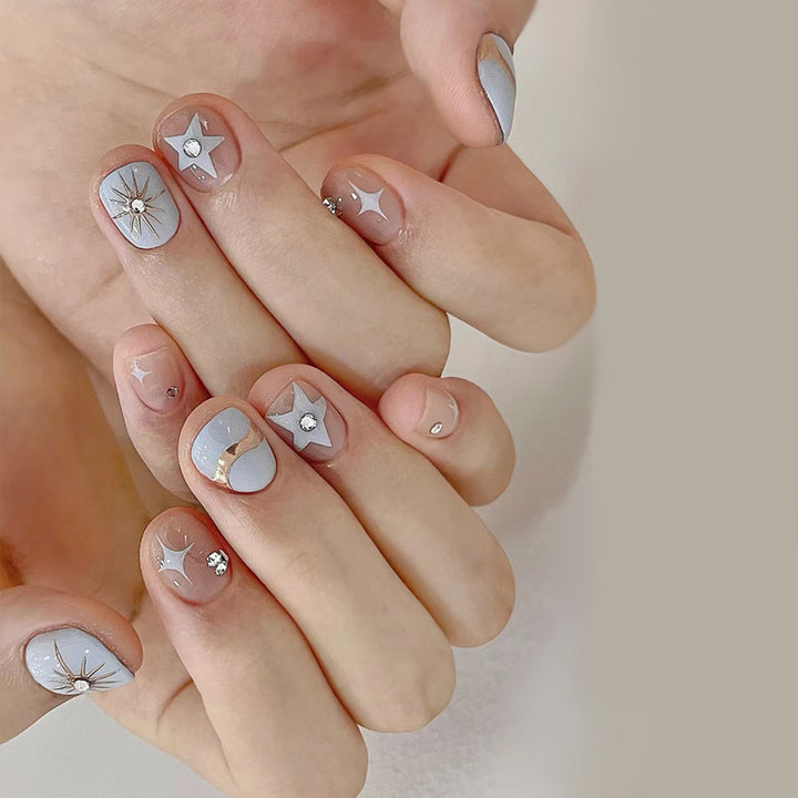 Decorative Press-On Nail Art Set Bowlift