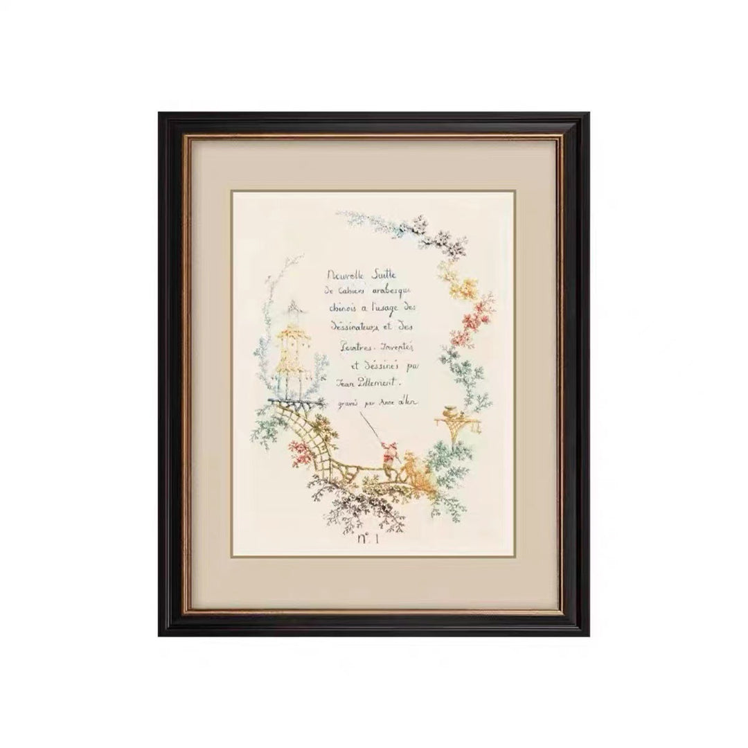 Vintage Flower Rich Jewelry Art Print
