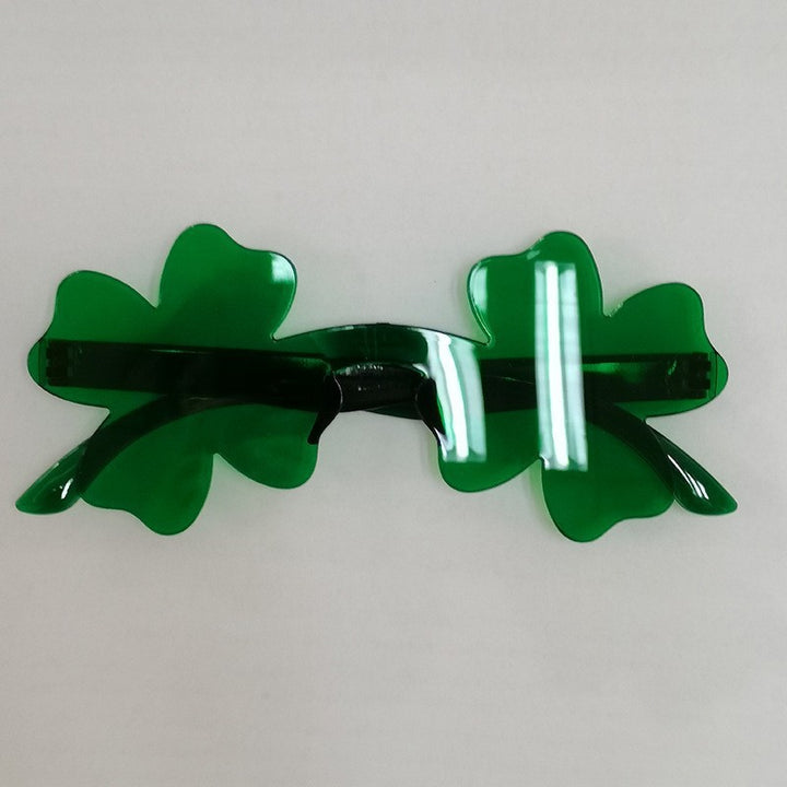 Festival-Themed Shamrock Sunglasses Bowlift
