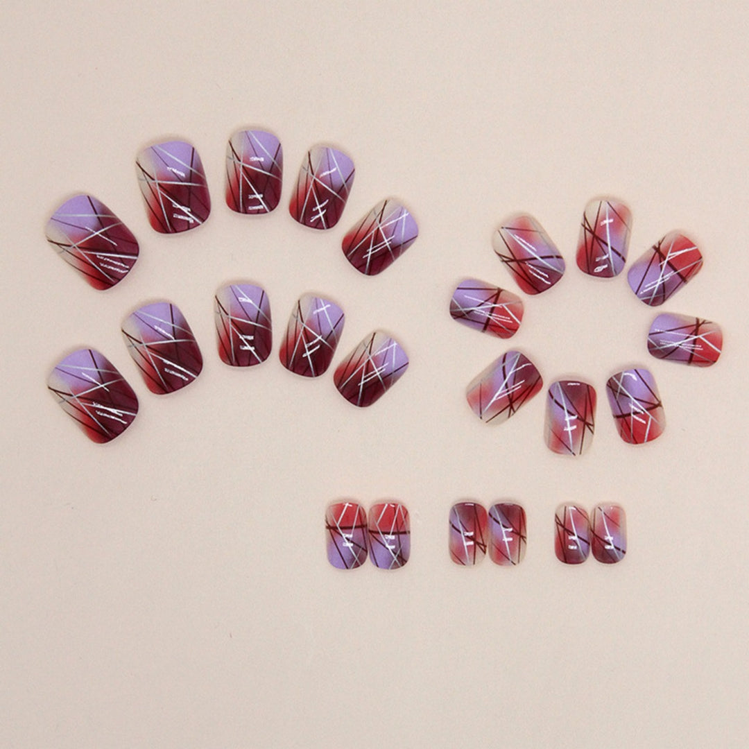 Artistic Ombre Nail Art Extensions Bowlift