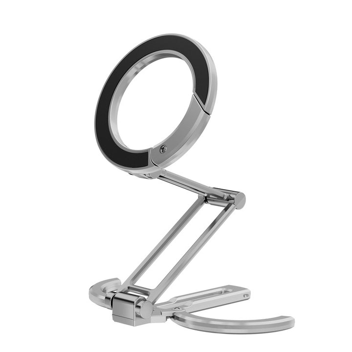 Unisex Foldable Smartphone Stand with Ring Light Bowlift