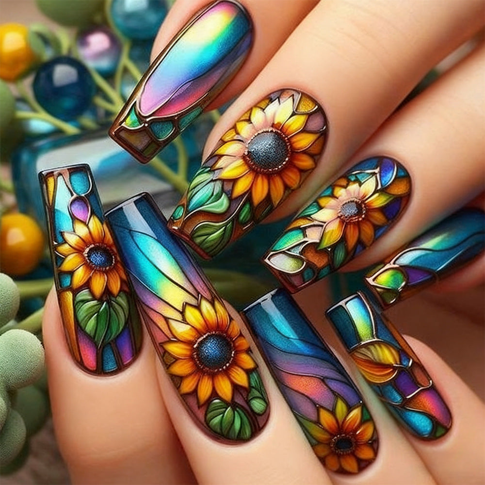 Artistic nail decorations with 3D designs Bowlift