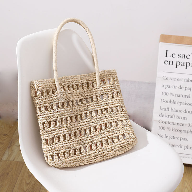 Stylish rattan shopper bag Bowlift