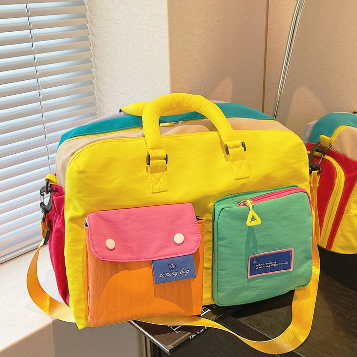 Multi-Pocket Utility Travel Duffel Bag Bowlift