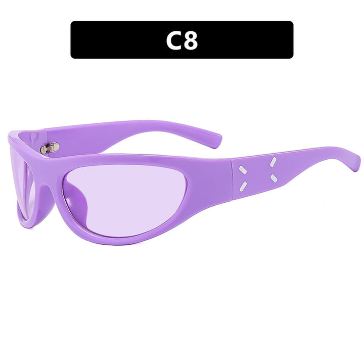 Women's sports sunglasses with ergonomic design and polarized lenses Bowlift