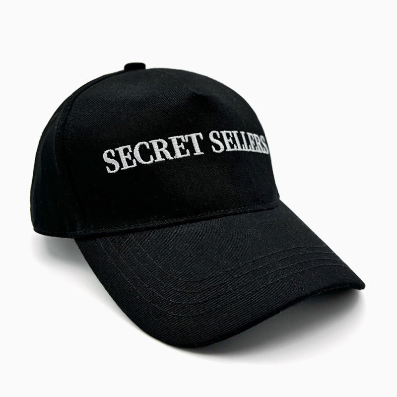 Women's Elegant Baseball Cap with High-Quality Embroidery Bowlift