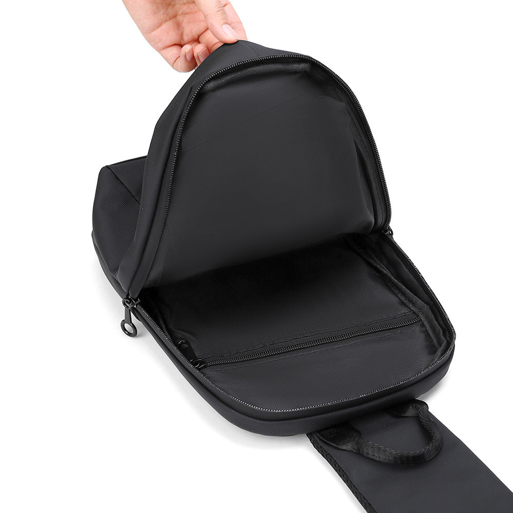 Sleek Water-Resistant Sling Bag Bowlift
