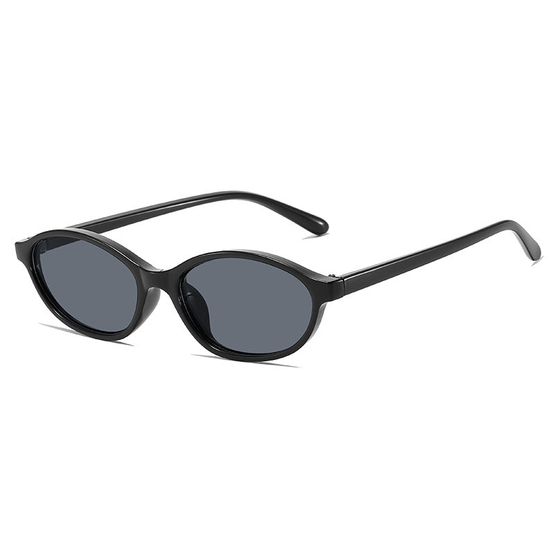 Elegant Vintage-Inspired Oval Sunglasses Bowlift