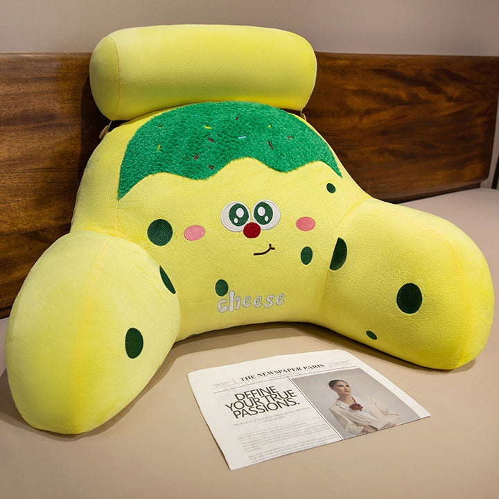 Plush pillow with cheese design Bowlift