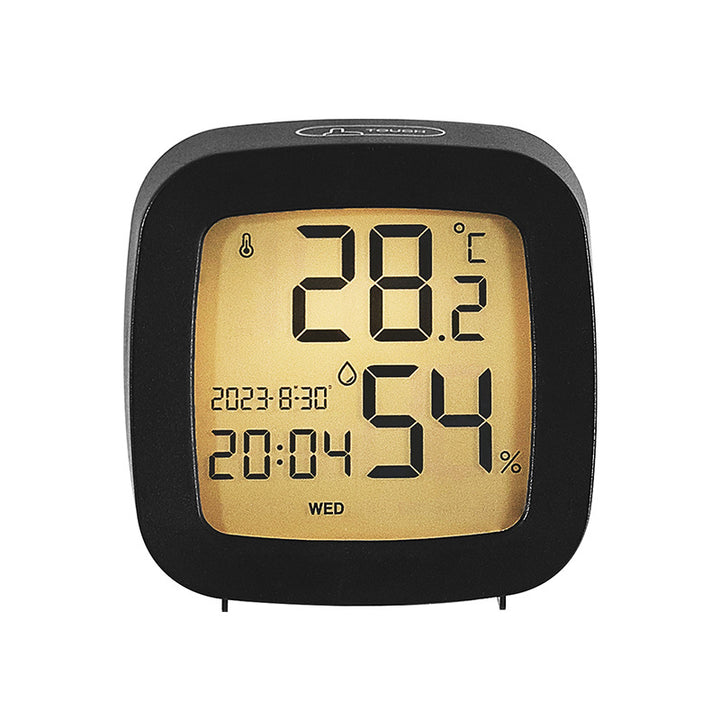 Digital Multifunction Alarm Clock with Hygrometer and Temperature Sensor Bowlift