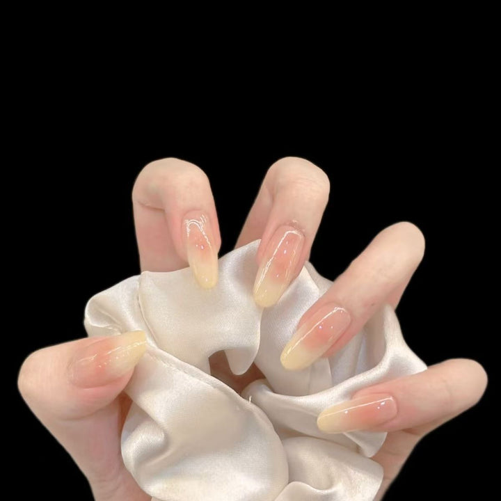 Artificial Nails in Modern Ombre Design Bowlift