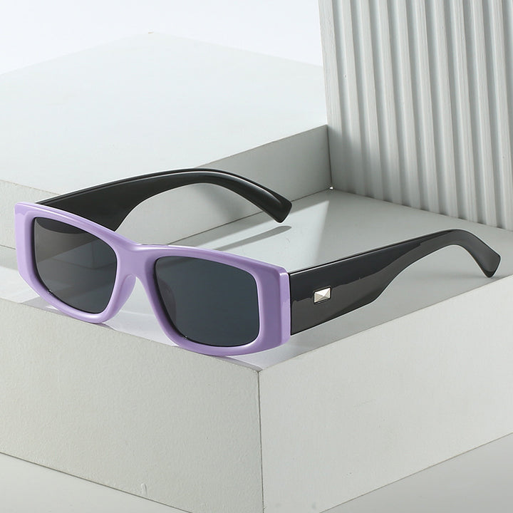 Chunky Retro-Inspired Square Sunglasses Bowlift