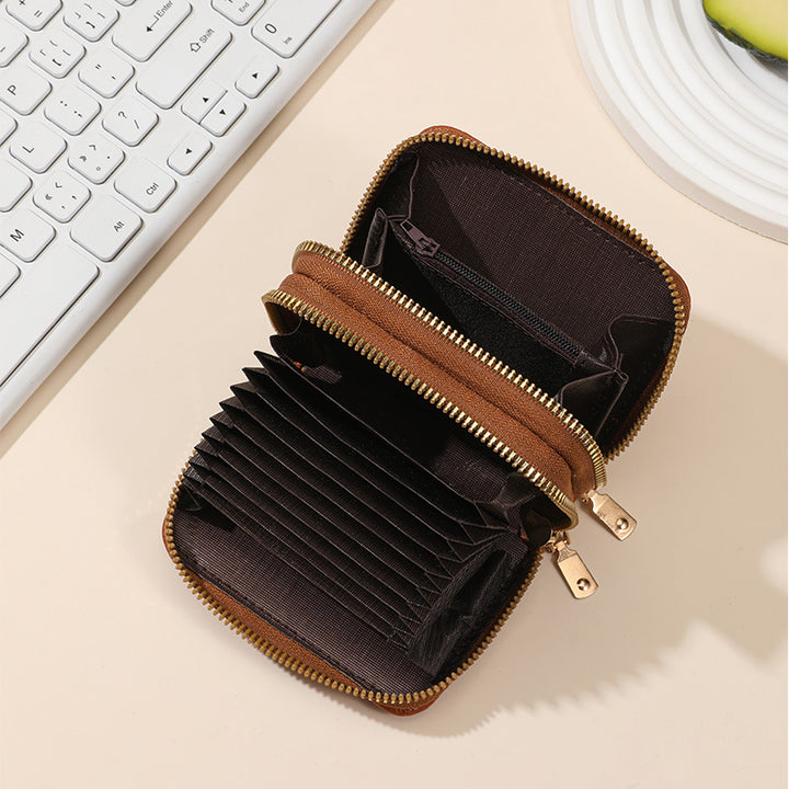 Multi-Pocket Zippered Wallet Bowlift