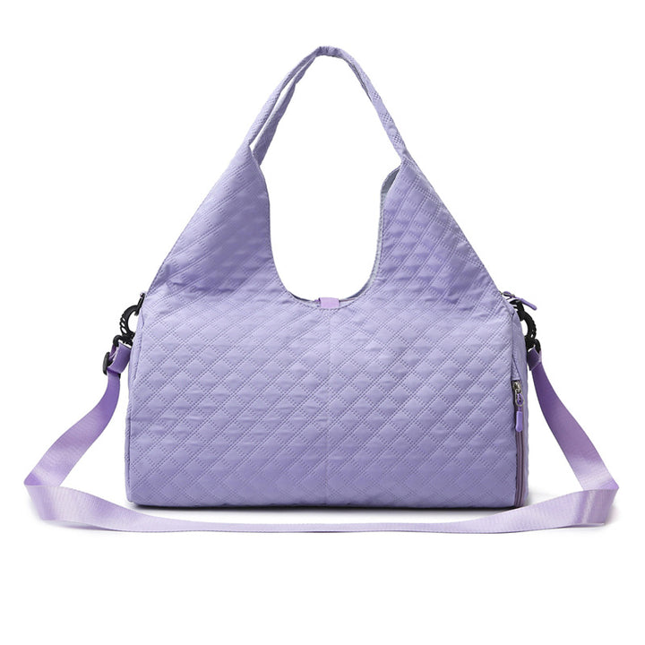 Quilted Multi-Functional Gym Bag