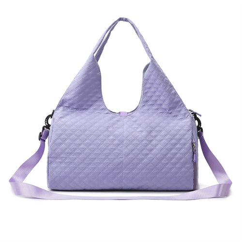 Quilted Multi-Functional Gym Bag