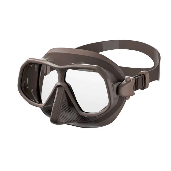 High-performance dive mask with visibility protection and anti-fog technology Bowlift