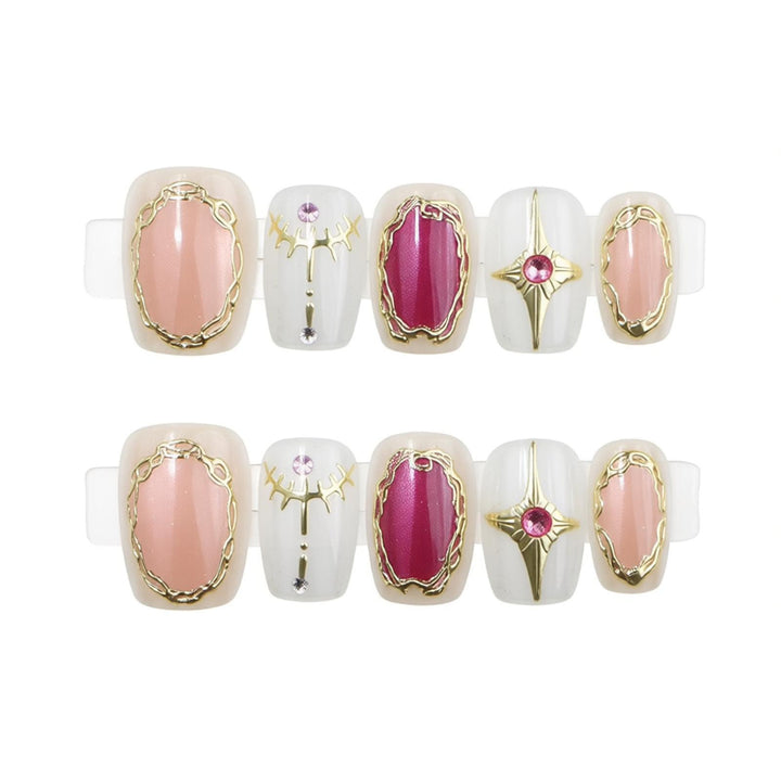 Luxury Press-On Nail Art Bowlift