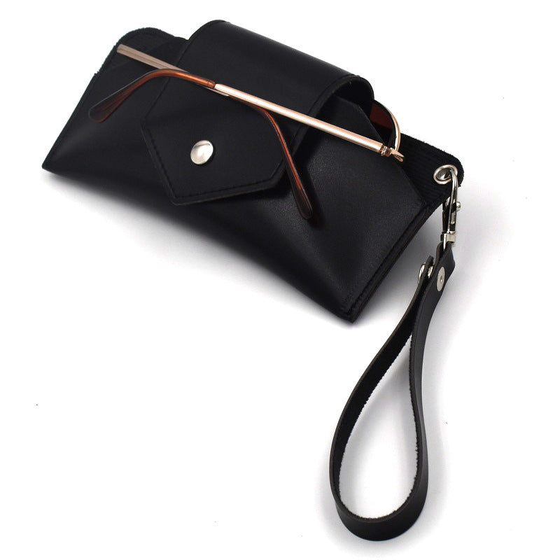 Stylish Leather Eyeglass Case Bowlift