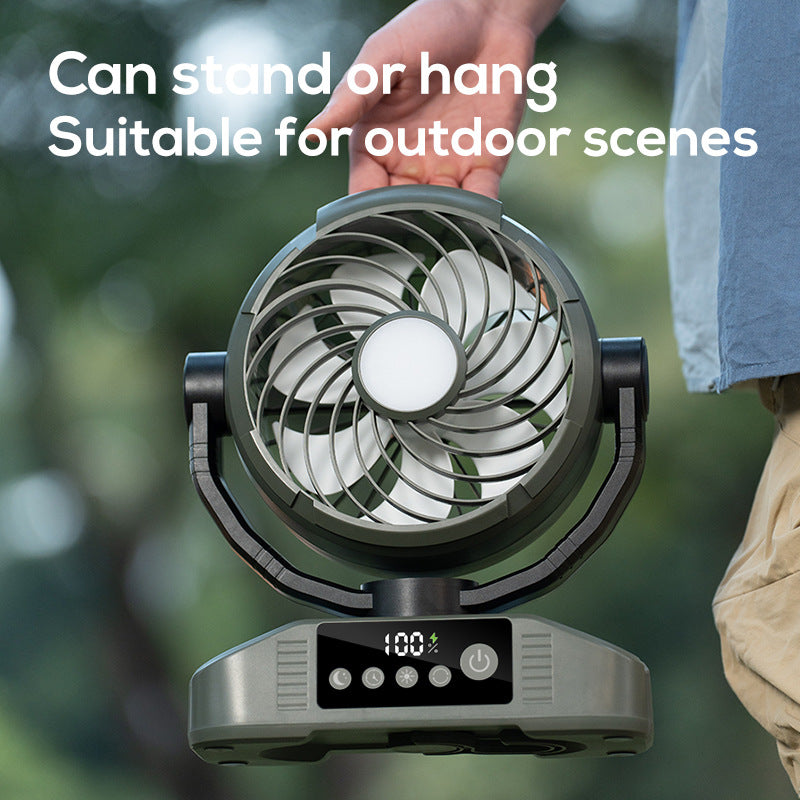 Unisex Portable Battery-Operated Desk Fan Bowlift