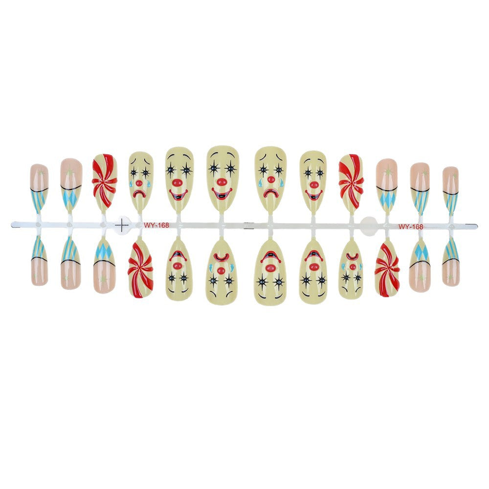 Whimsical Character-Inspired Press-On Nail Set Bowlift