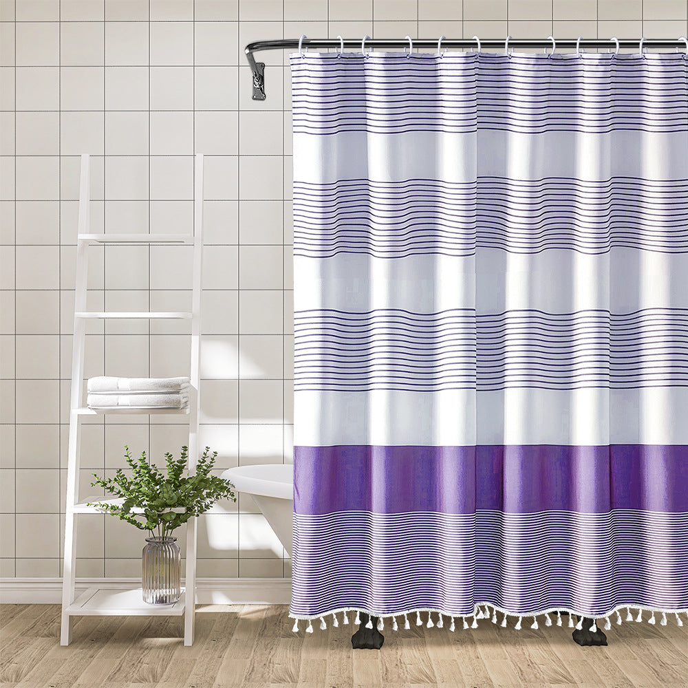 Decorative Shower Curtain Bowlift