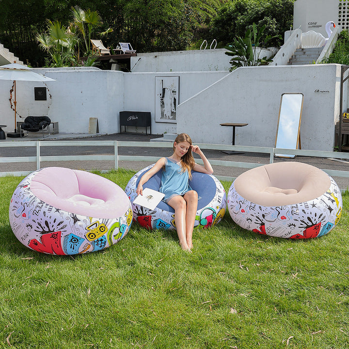 Ladies Comfortable Bean Bag with Playful Design Bowlift