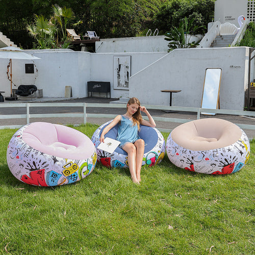 Ladies Comfortable Bean Bag with Playful Design Bowlift