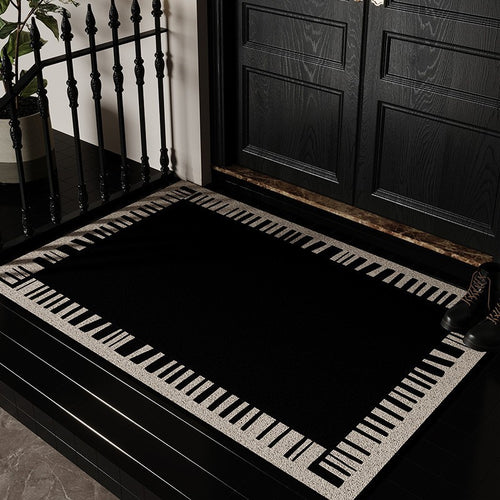 Piano Key Designed Entryway Mat Bowlift