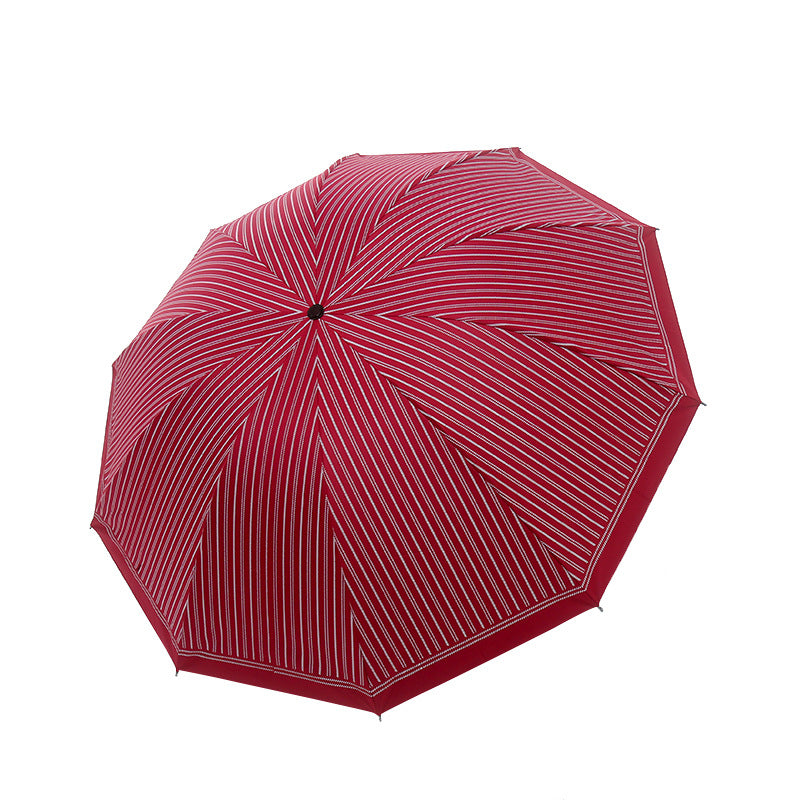 Ladies Folding Umbrella with Innovative Stability System Bowlift