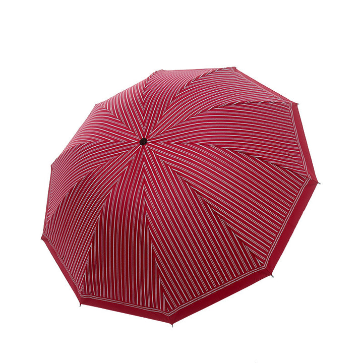 Ladies Folding Umbrella with Innovative Stability System Bowlift