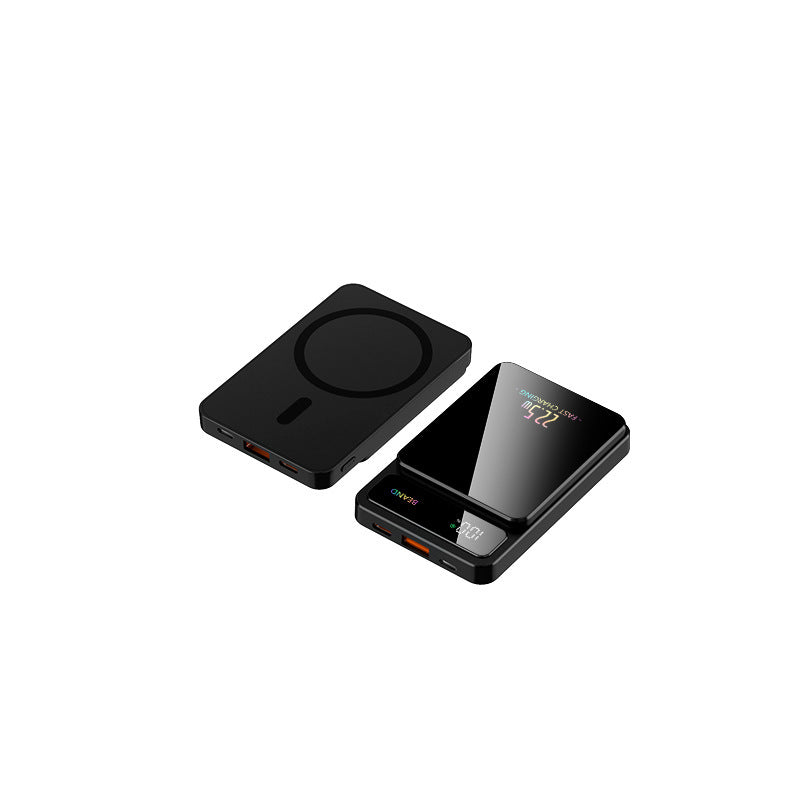 Power bank with wireless charging technology and LCD display Bowlift