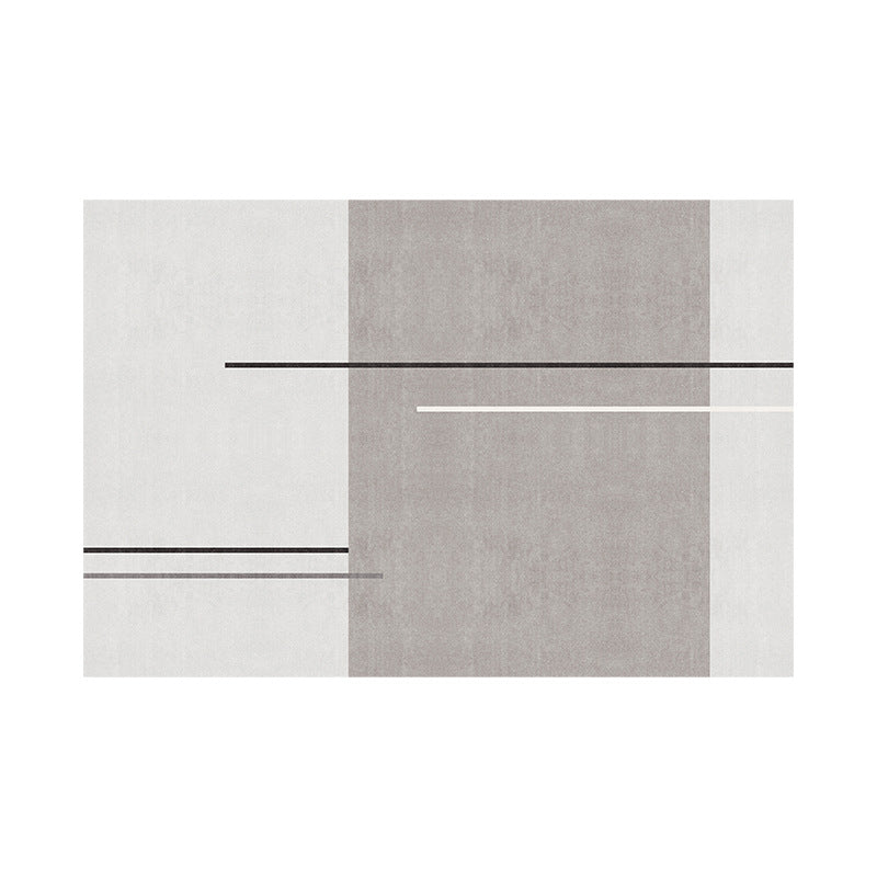 Modern Abstract Area Rug Bowlift