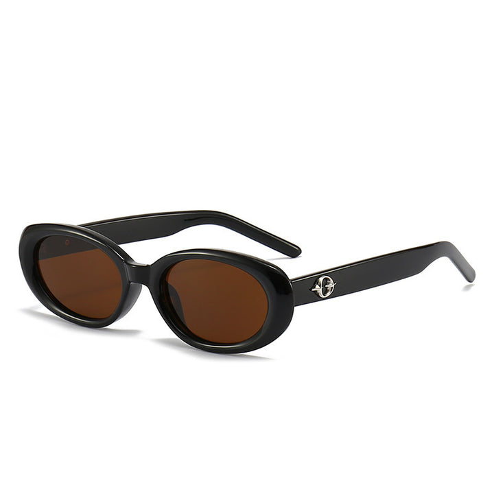 Stylish Sleek Oval Sunglasses Bowlift