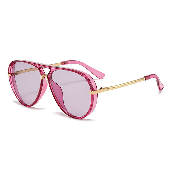 Men's Aviator Style Polarized Sunglasses Bowlift