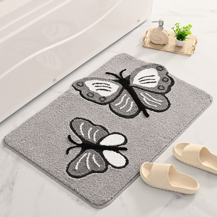 Coastal-Themed Memory Foam Bath Mat