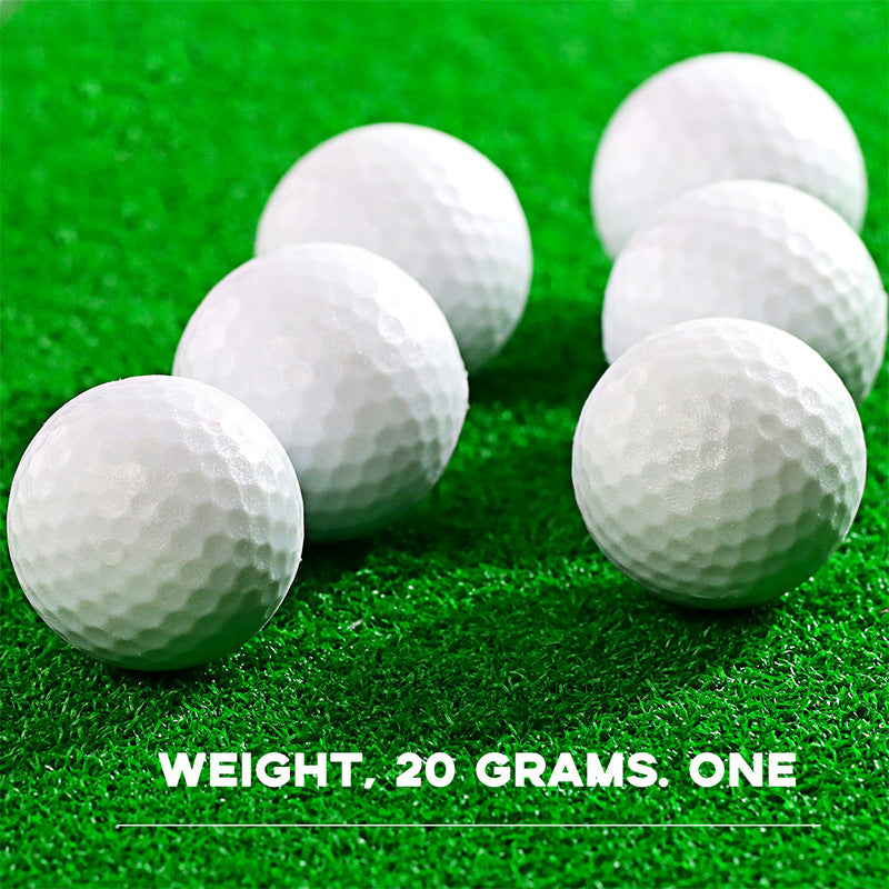 Lightweight dimpled practice golf balls for indoor outdoor training Bowlift
