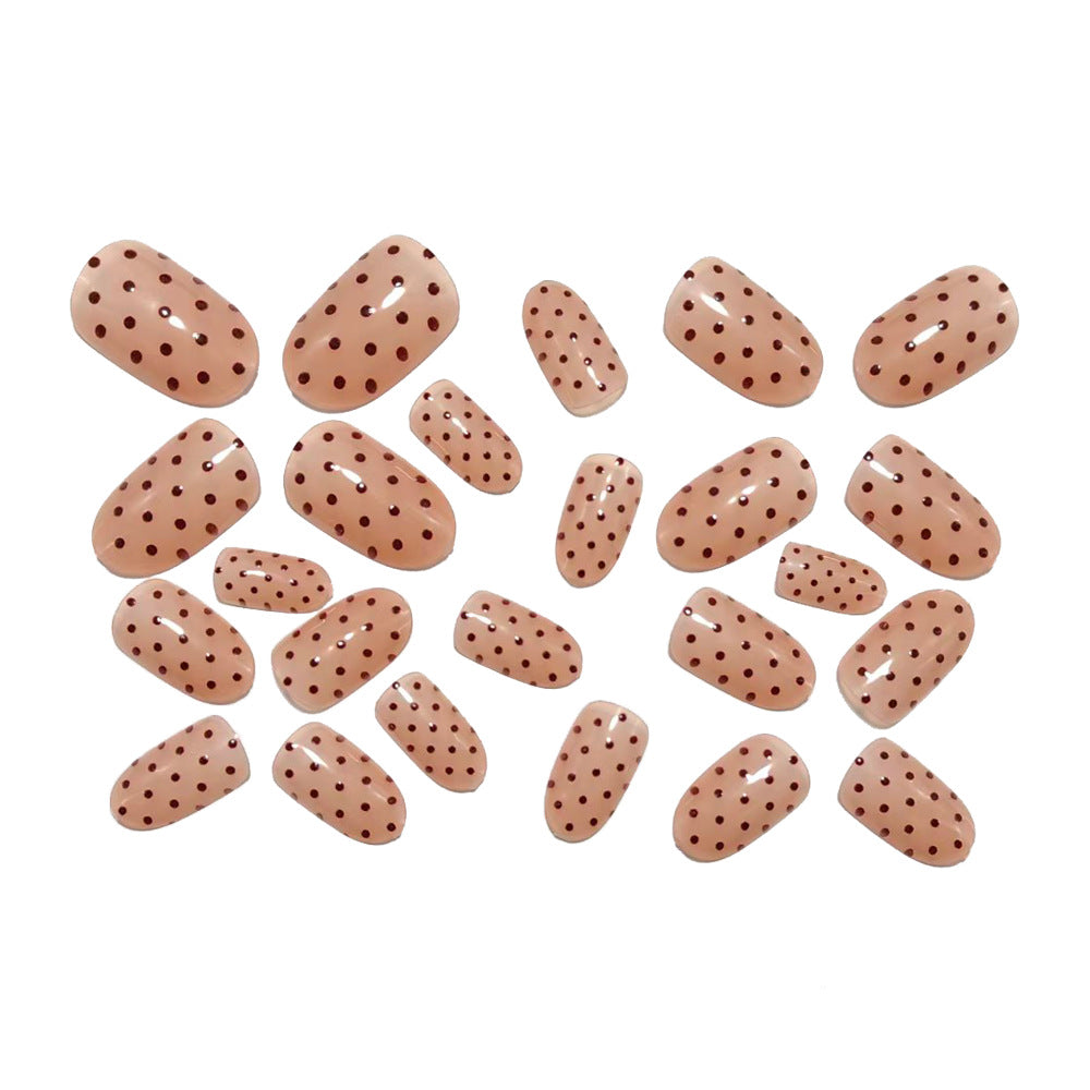 Nail Art Set with Stylish Polka Dot Design Bowlift