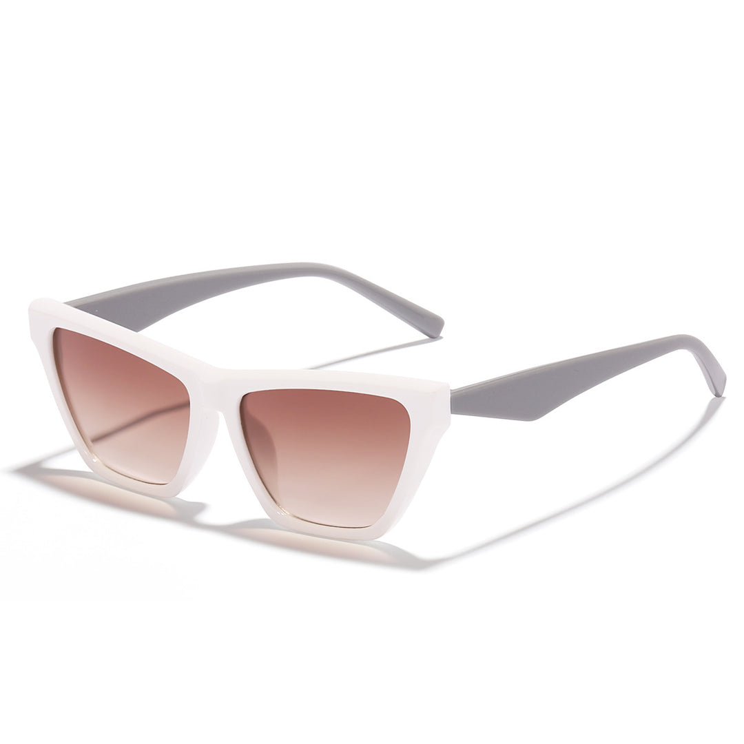 Women’s designer sunglasses with stylish transparent frame and UV protection Bowlift