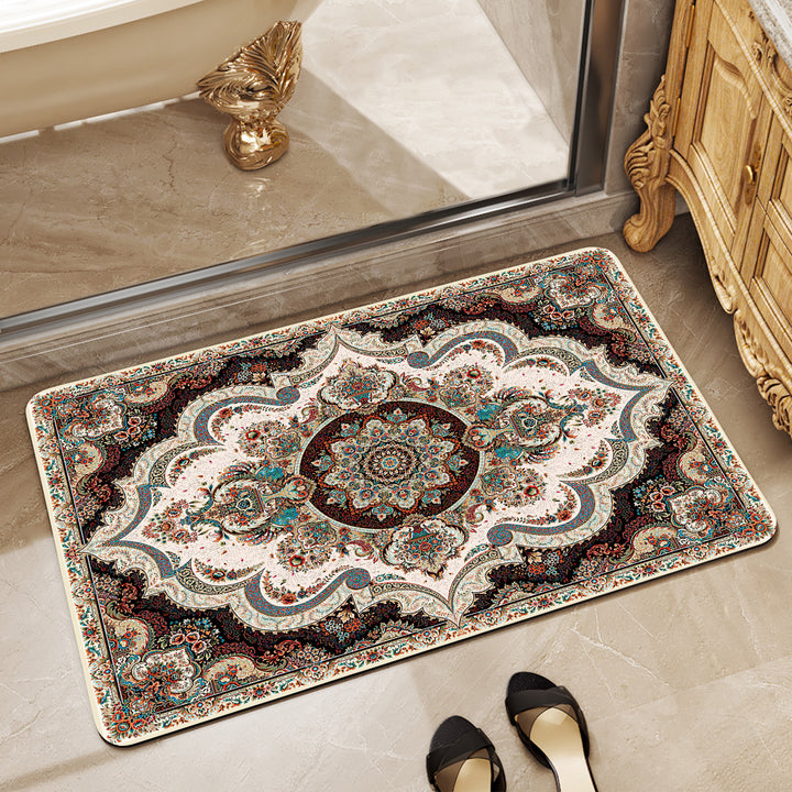 Elegant Vintage-Inspired Area Rug Bowlift
