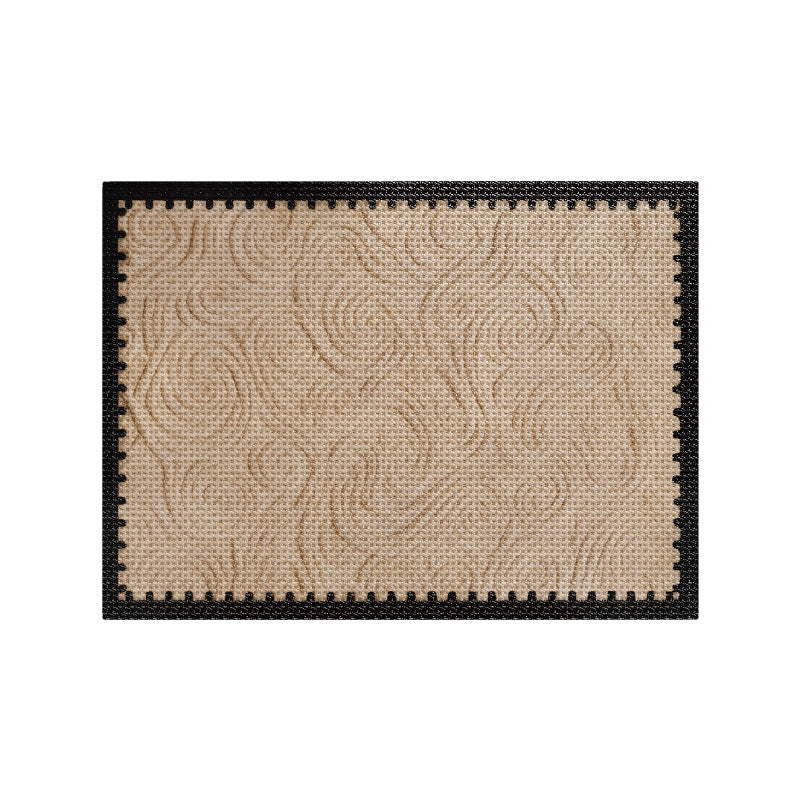 Decorative Swirled Pattern Entry Mat Bowlift