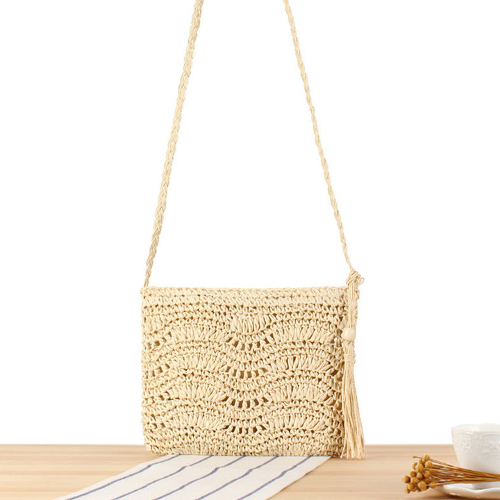 Handmade shoulder bag with elegant pattern mix Bowlift